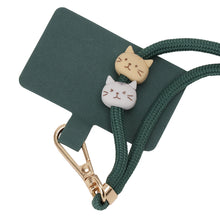 ふくふくにゃんこスマホストラップ