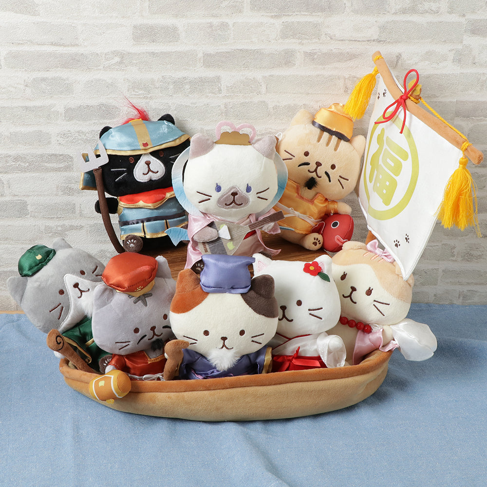 Fuku Fuku Nyanko七福神おすわりマスコットセット【WEB限定