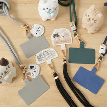 ふくふくにゃんこスマホストラップ