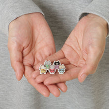 ふくふくにゃんこ ニャンレンジャーピンバッジセット