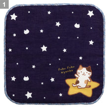 ふくふくにゃんこ ガーゼミニタオル