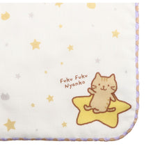 ふくふくにゃんこ ガーゼミニタオル