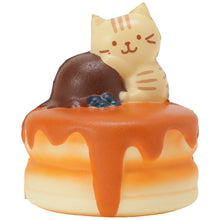ふくふくにゃんこ スイーツスクイーズ パンケーキシリーズ【ガチャガチャ販売】