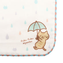 ふくふくにゃんこ ガーゼミニタオル
