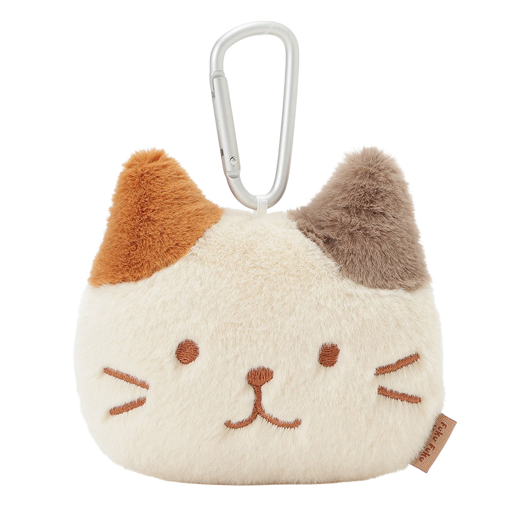ふくふくにゃんこ ブラウンフェイスポーチ – HAPiNS online shop