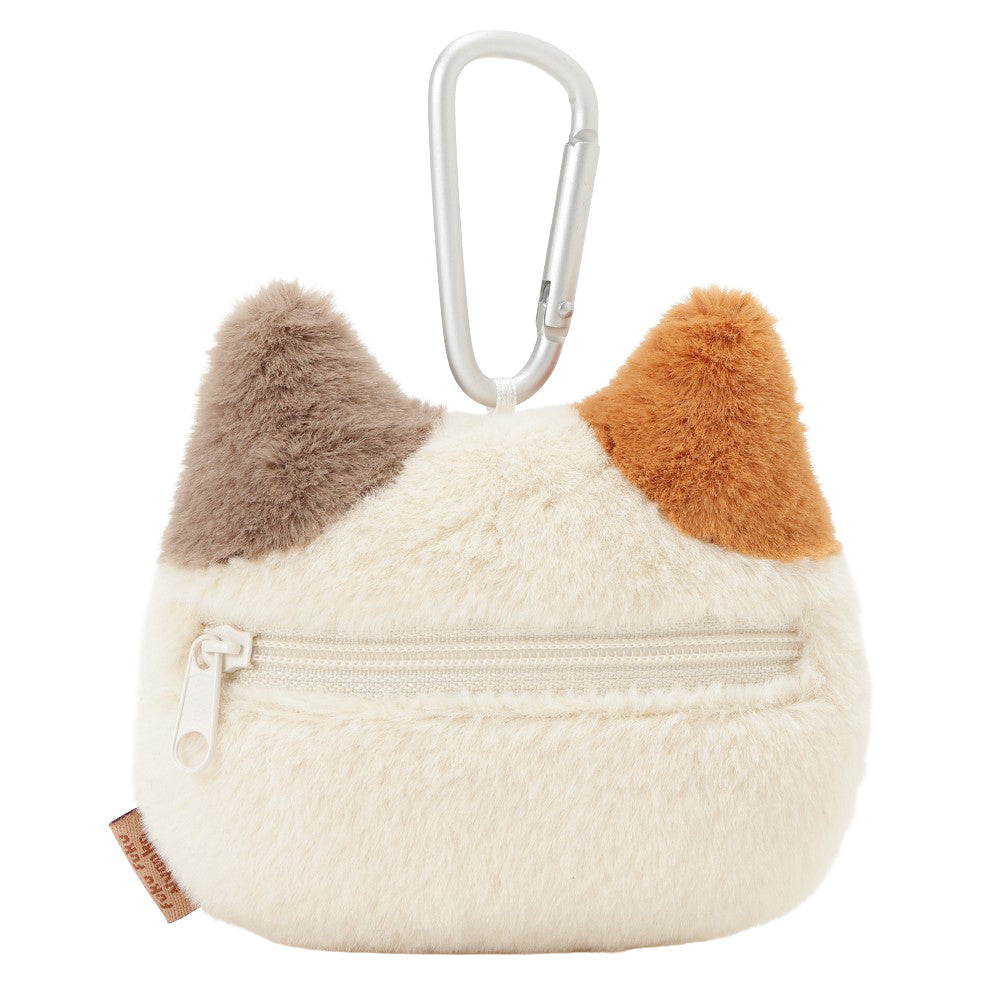 ふくふくにゃんこ ブラウンフェイスポーチ – HAPiNS online shop