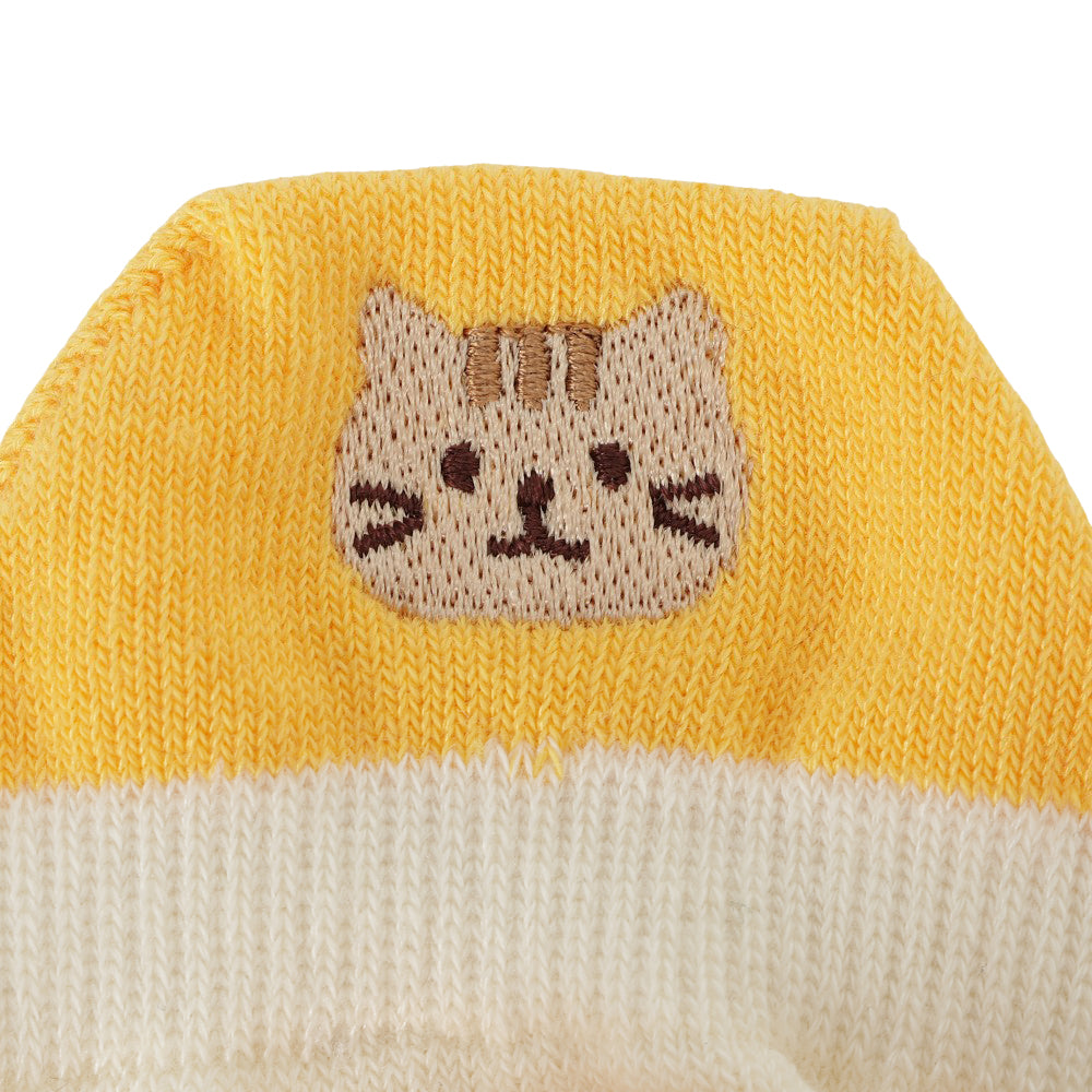ふくふくにゃんこ  かかとカバーソックス