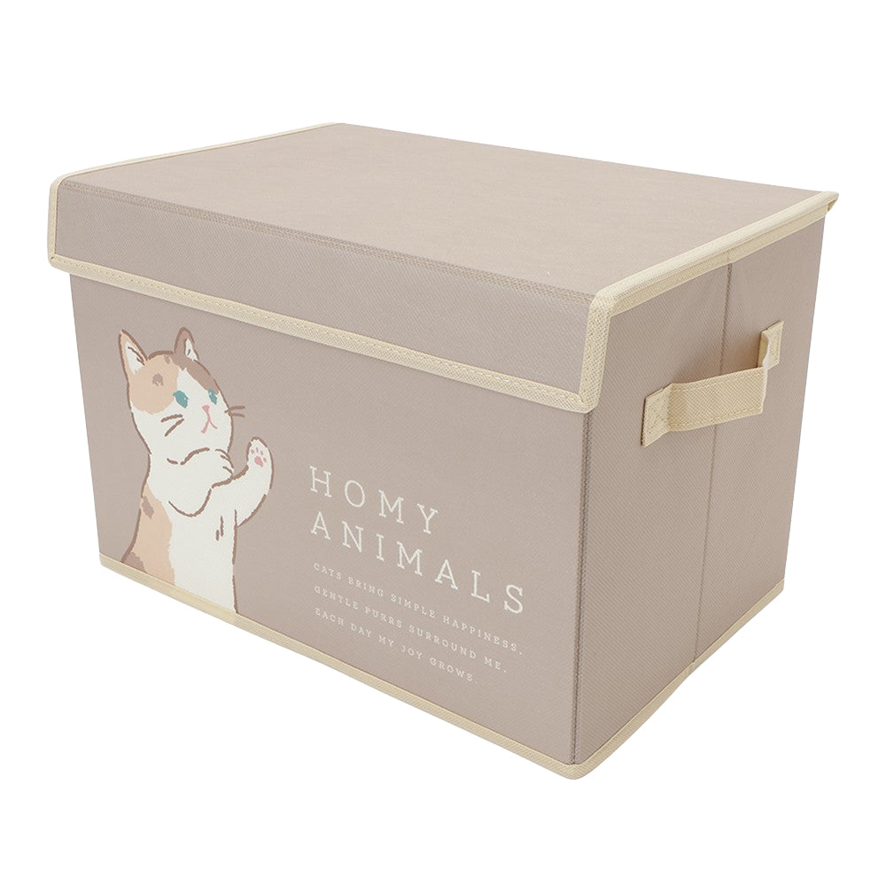 小物入れ　ボックス　（ねこ） アニマル キャット 不織布 収納 ボックス – HAPiNS online shop