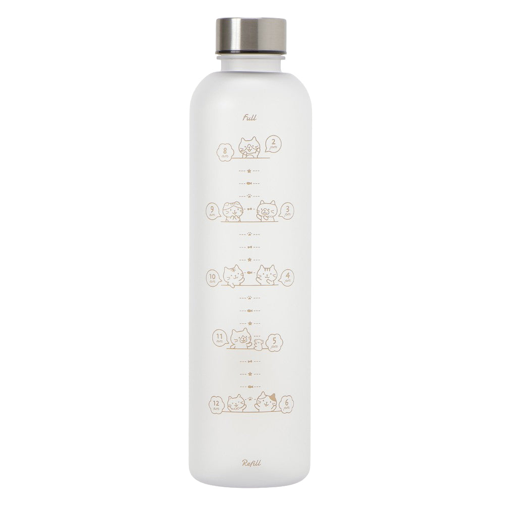 ふくふくにゃんこ くすみカラー ウォーター ボトル 1000ml – HAPiNS