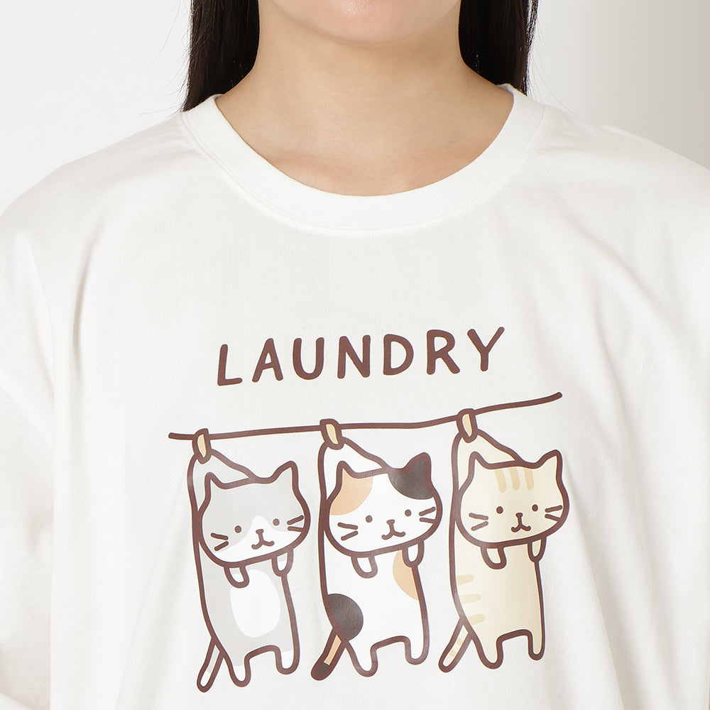 ふくふくにゃんこ ネコの日Tシャツ – HAPiNS online shop