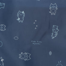  ふくふくにゃんこ レインチャリポンチョ
