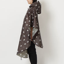  ふくふくにゃんこ レインチャリポンチョ
