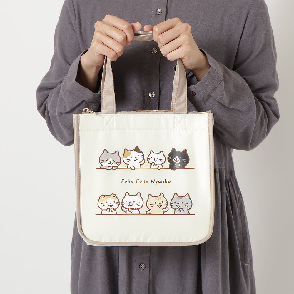 ふくふくにゃんこ はっ水 保冷保温 ランチ バッグ – HAPiNS online shop