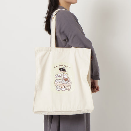 ふくふくにゃんこ キャットタワートート