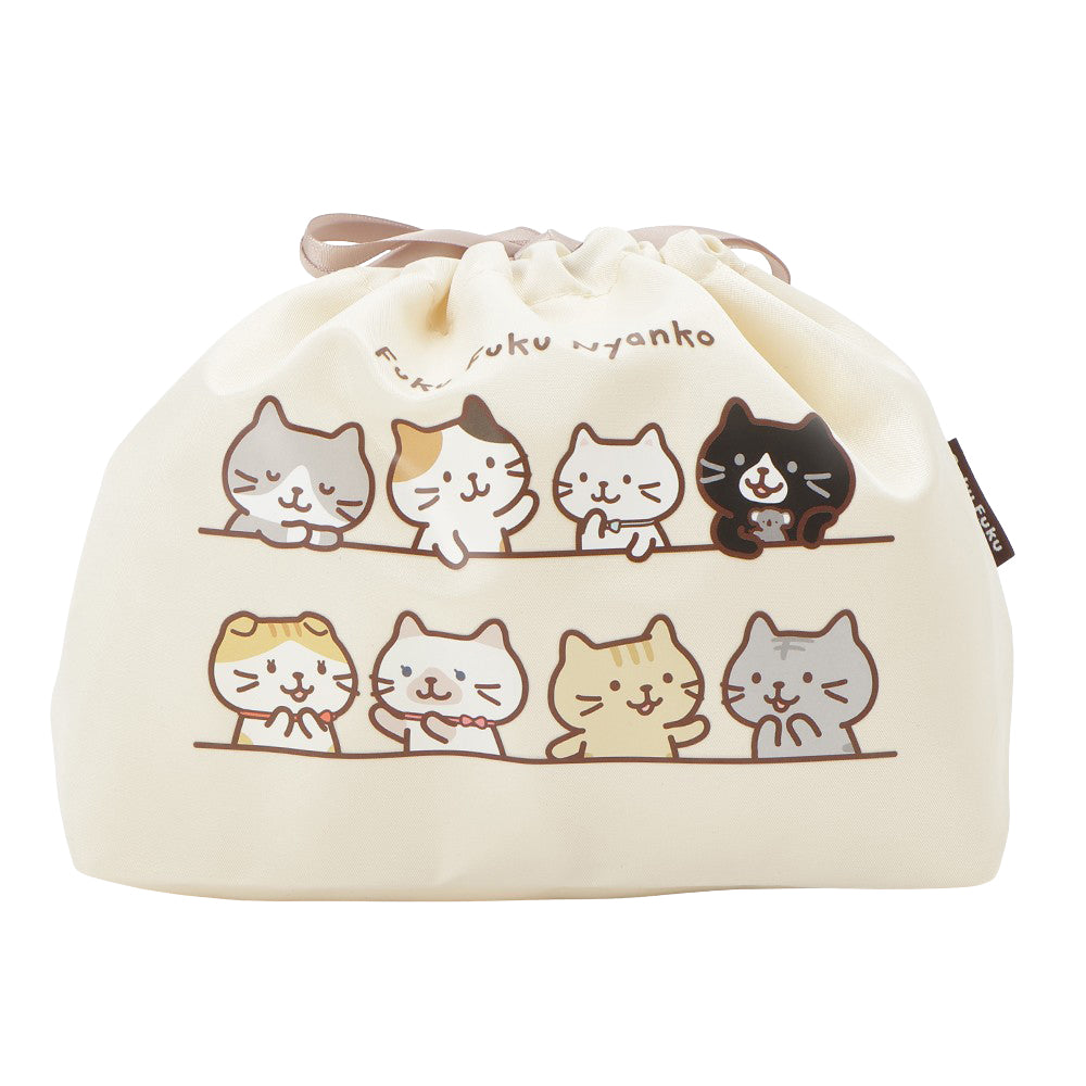 ふくふくにゃんこ はっ水 ランチ 巾着 – HAPiNS online shop