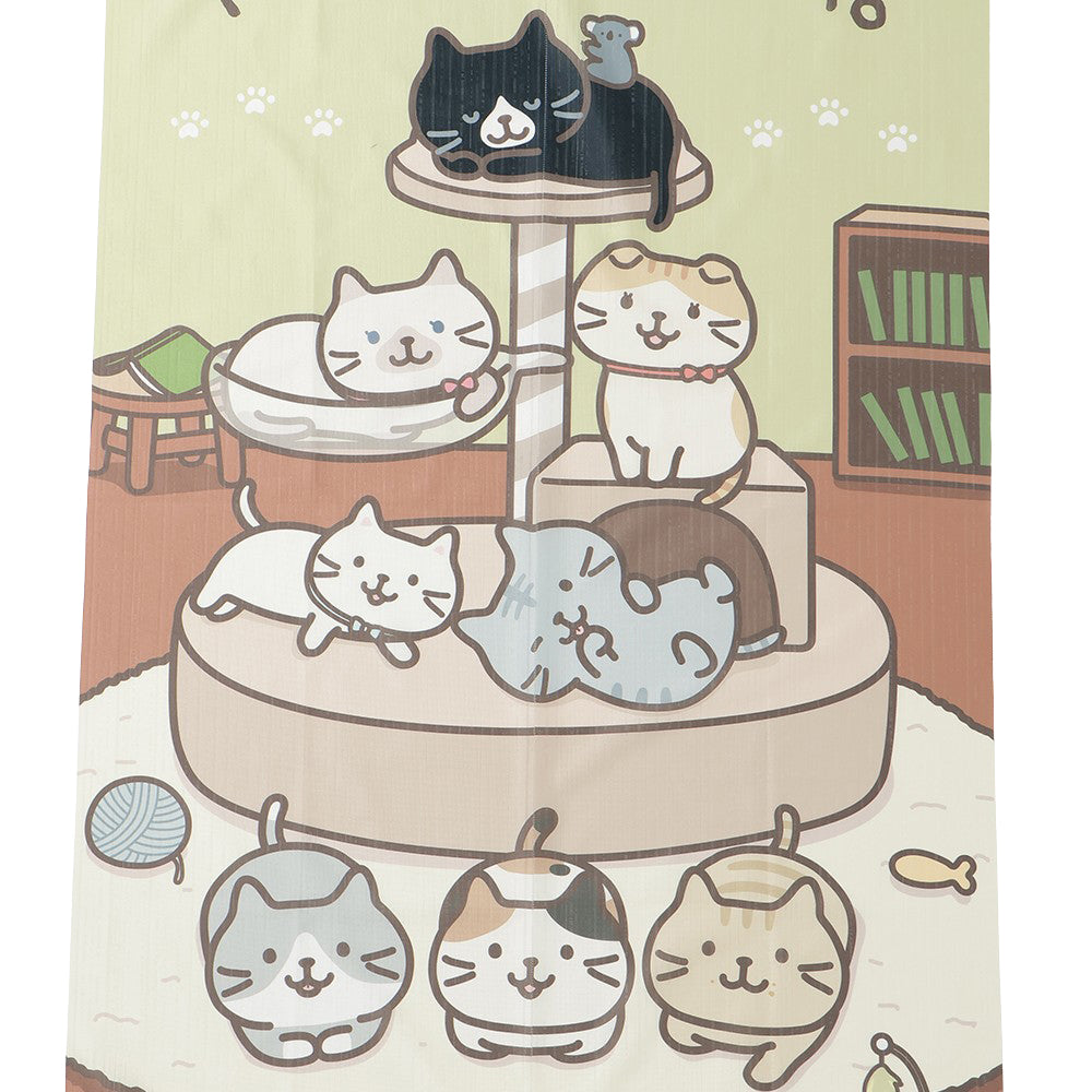 予約】ふくふくにゃんこ ネコの日のれん【WEB限定】【2月13日出荷予定