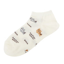  ふくふくにゃんこ KITTEN ショート ソックス
