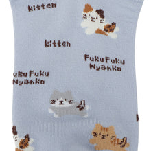  ふくふくにゃんこ KITTEN ショート ソックス
