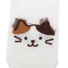  ふくふくにゃんこ シースルー ソックス
