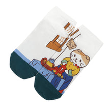  ふくふくにゃんこ 絵画 ソックス
