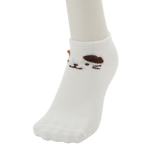  ふくふくにゃんこ ねこみみ ショート ソックス
