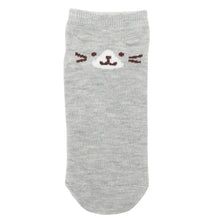  ふくふくにゃんこ ねこみみ ショート ソックス
