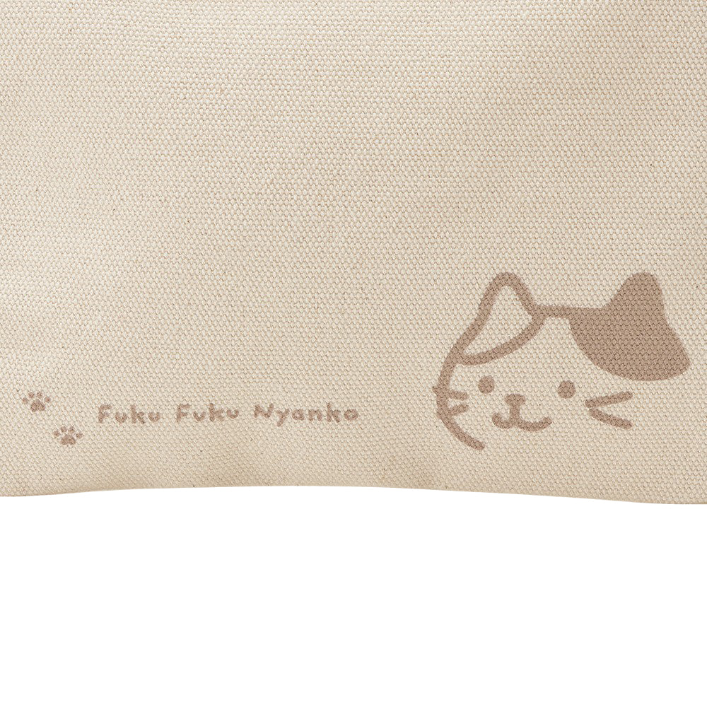 ふくふくにゃんこ フェイスフラットポーチ – HAPiNS online shop