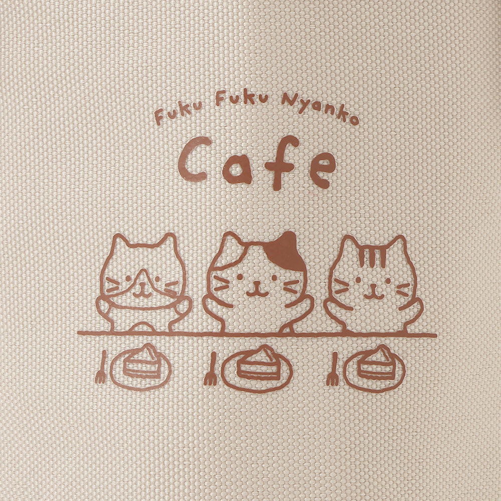 ふくふくにゃんこ  スイーツカフェ保冷保温ペットボトルホルダー