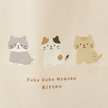  ふくふくにゃんこ KITTENコットントート
