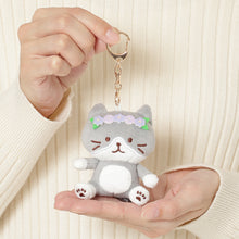  ふくふくにゃんこ フラワーおでかけマスコット

