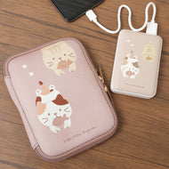ふくふくにゃんこ  ミニモバイルバッテリー２