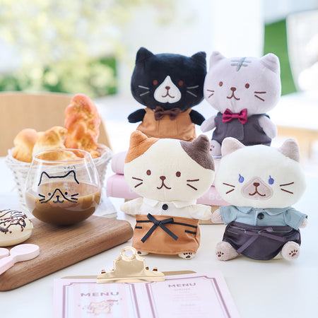 ふくふくにゃんこ 着せ替えカフェセット