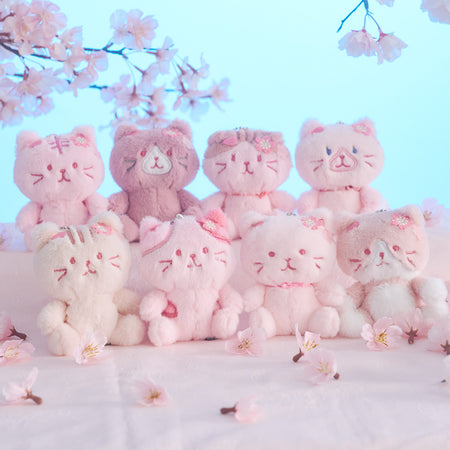 ふくふくにゃんこ さくらおでかけマスコット
