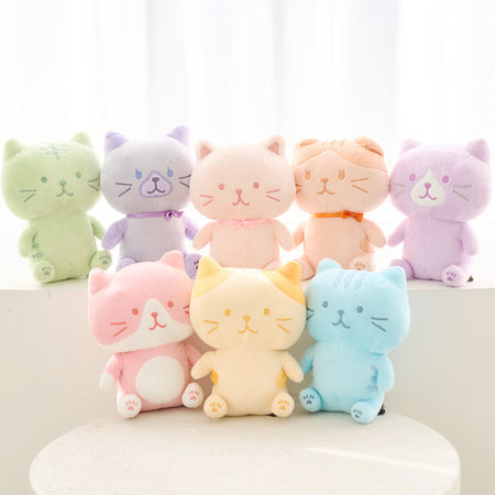 Fuku Fuku Nyankoカラフルおすわりマスコット