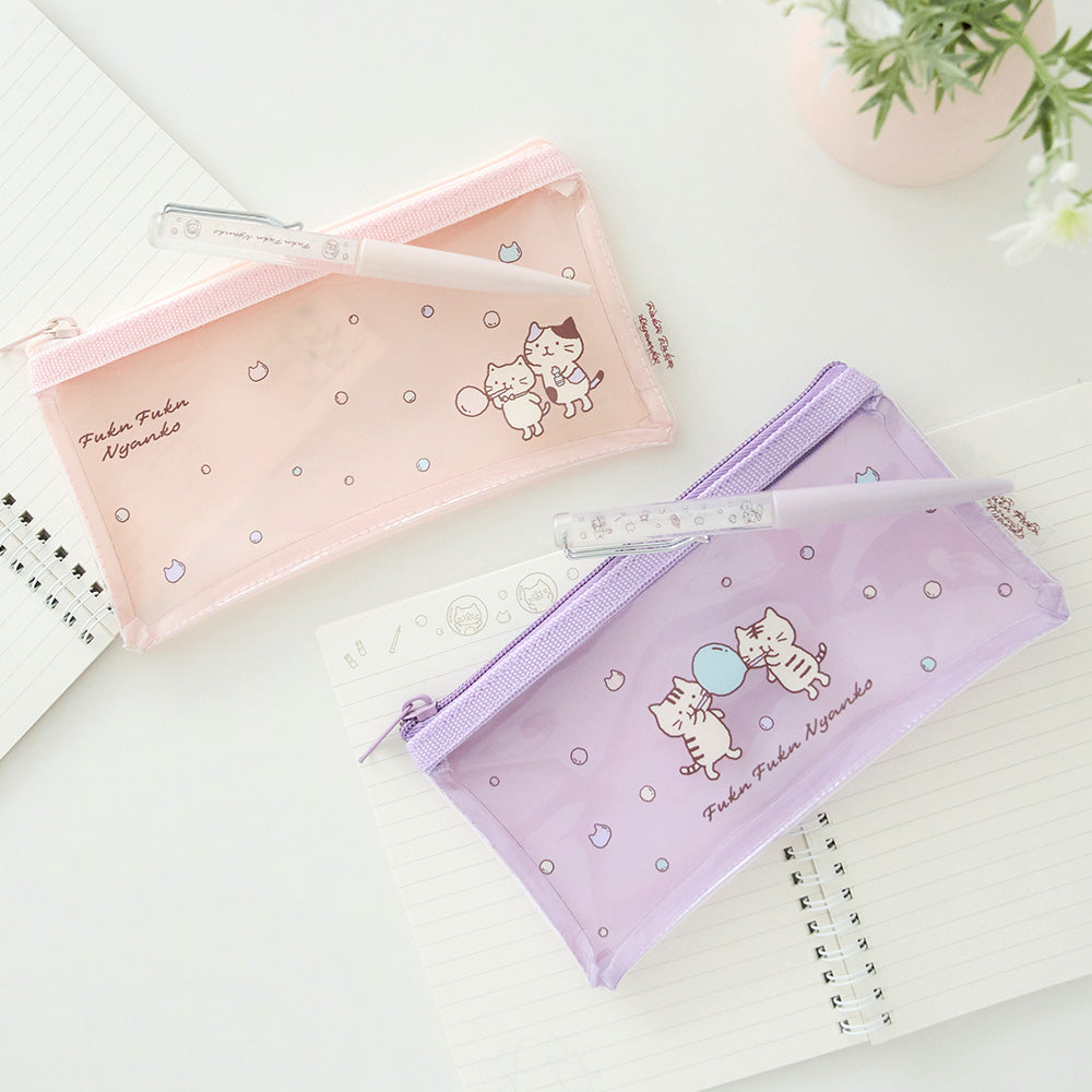 ふくふくにゃんこ しゃぼんペンケースセット – HAPiNS online shop