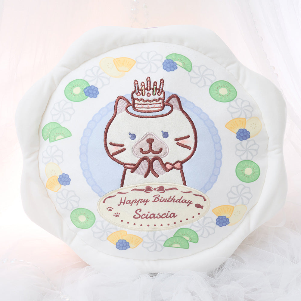 Fuku Fuku Nyankoケーキクッション（シャーシャ）