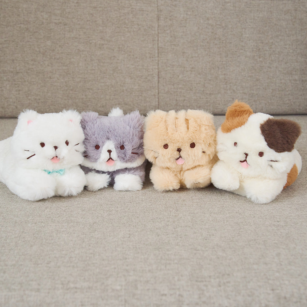 [定休日以外毎日出荷中] Fuku Nyankoごろにゃんぬいぐるみ（ハッチ・しろたま Fuku ファンデーション