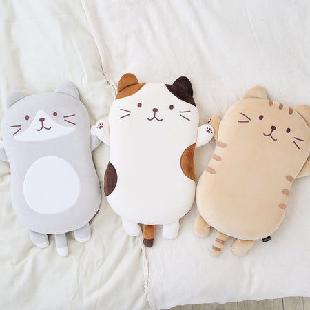【再入荷】ふくふくにゃんこ もちもちフィットまくら