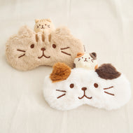 ふくふくにゃんこ ふわふわエコジェルアイピロー