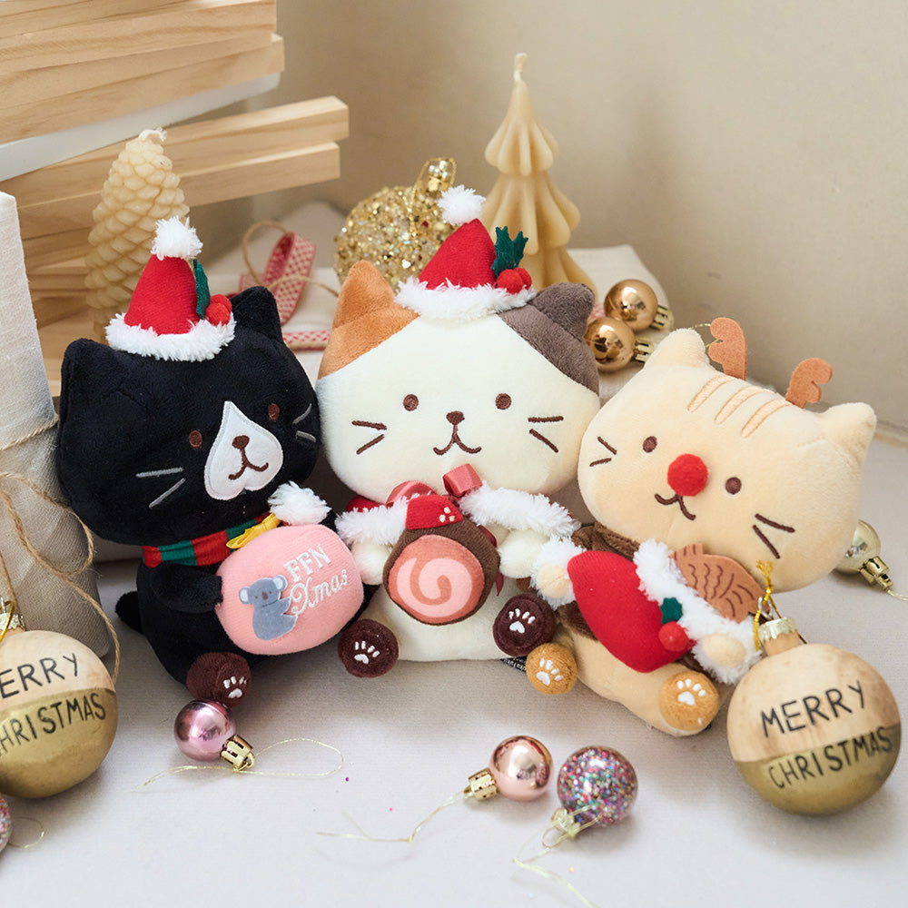 Fuku Fuku Nyankoクリスマスおすわりマスコット – HAPiNS online shop