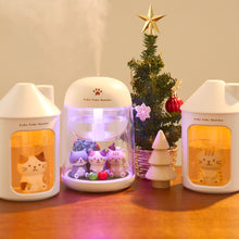  ふくふくにゃんこ パーソナル加湿器（ガーデン型）
