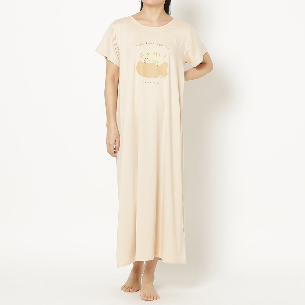 ふくふくにゃんこ きごこち リラフワ ワンピース – HAPiNS online shop