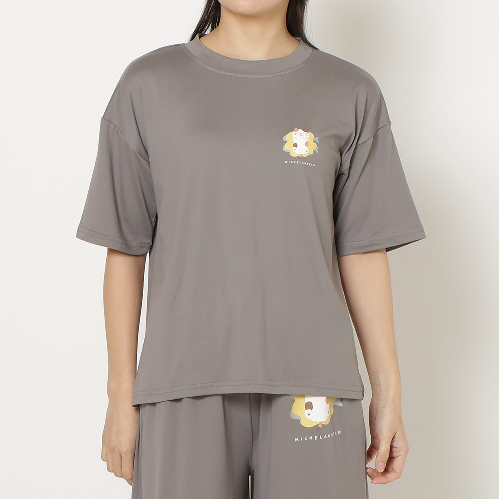 ふくふくにゃんこ きごこちリラフワ Tシャツ – HAPiNS online shop