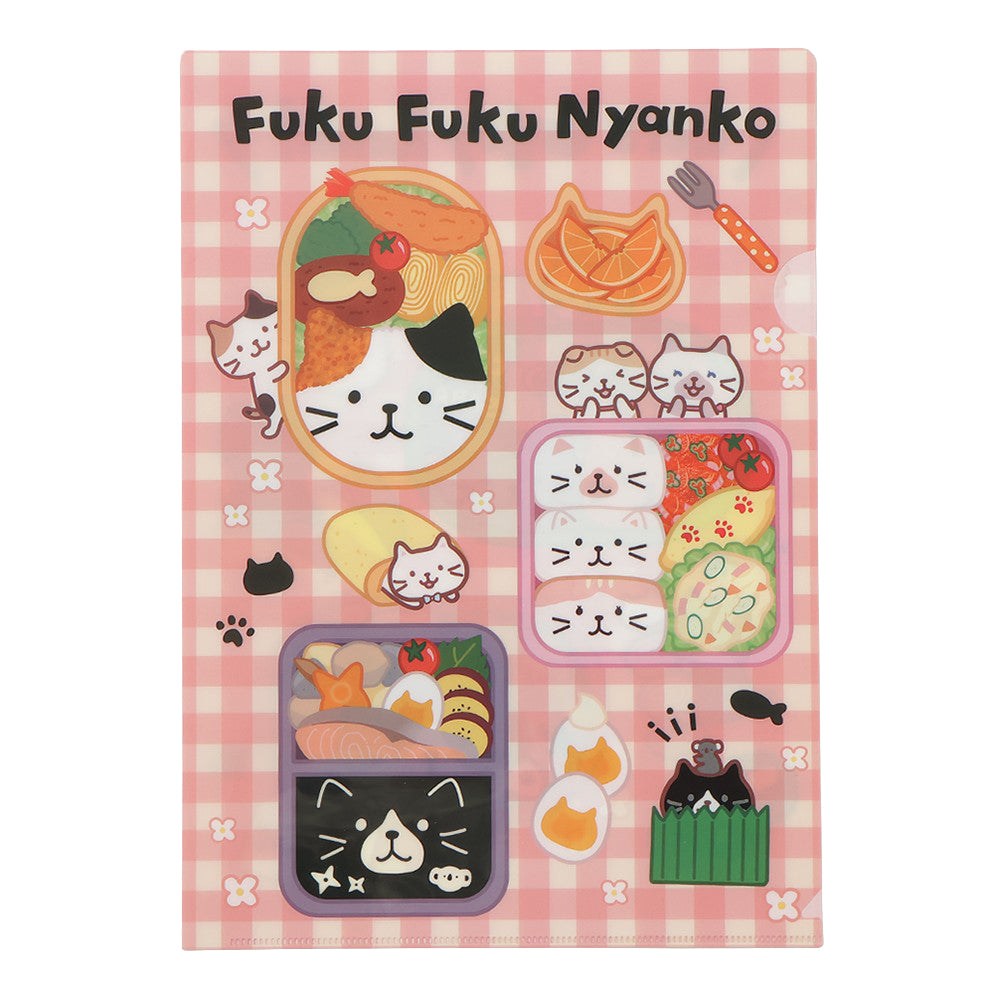 ふくふくにゃんこ ピクニッククリアファイル【WEB限定】 – HAPiNS