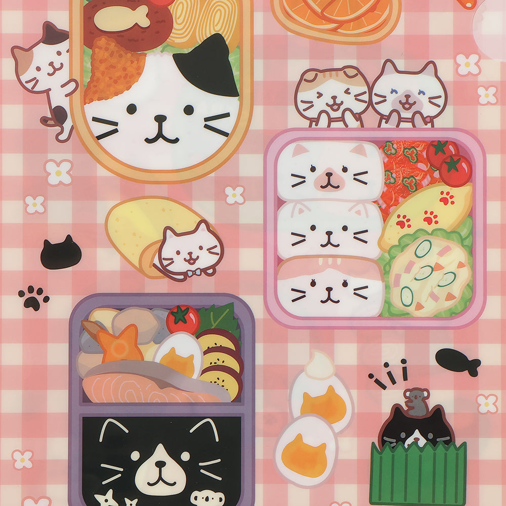 ふくふくにゃんこ ピクニッククリアファイル【WEB限定】 – HAPiNS