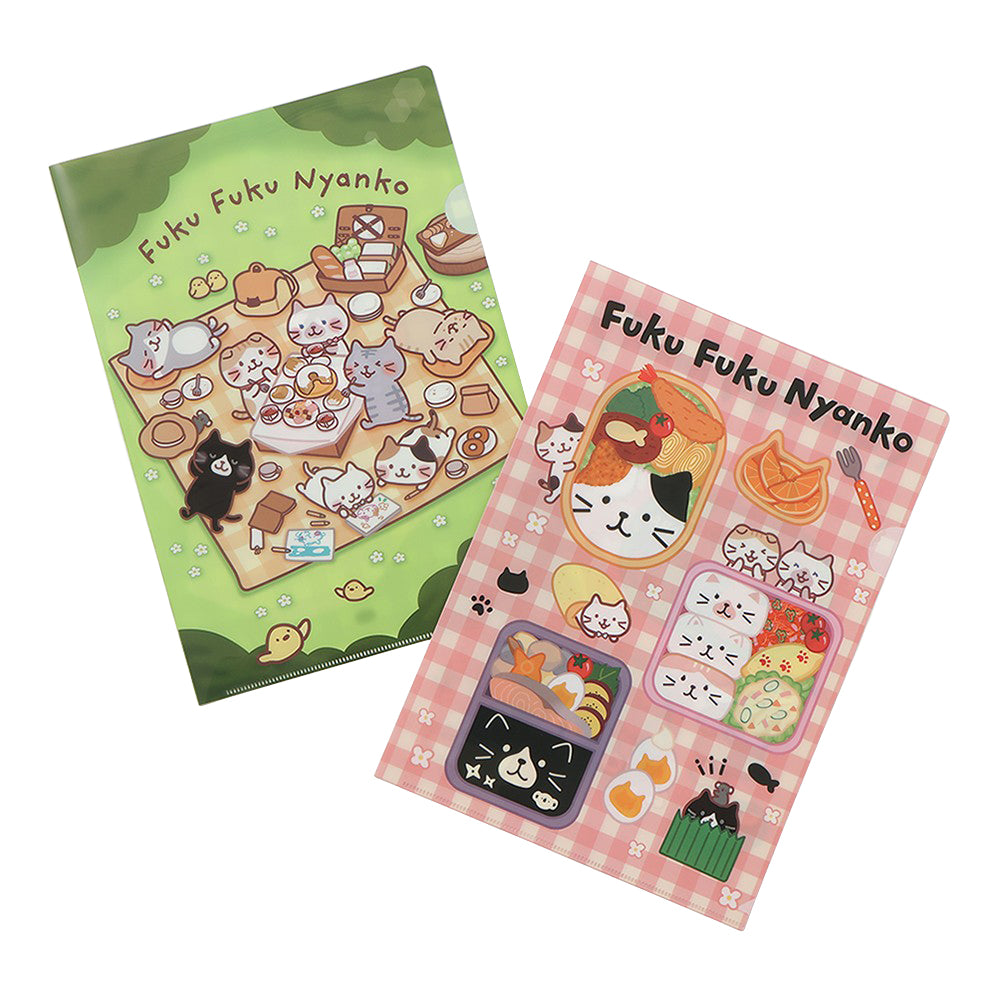 ふくふくにゃんこ ピクニッククリアファイル【WEB限定】 – HAPiNS