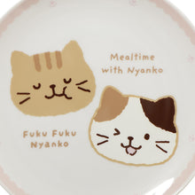  ふくふくにゃんこ コロコロフェイス プレート
