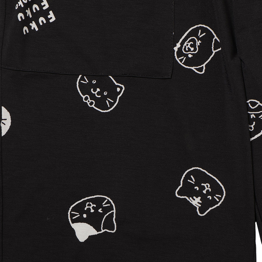 ふくふくにゃんこ ひんにゃり ハーフ パンツ M – HAPiNS online shop