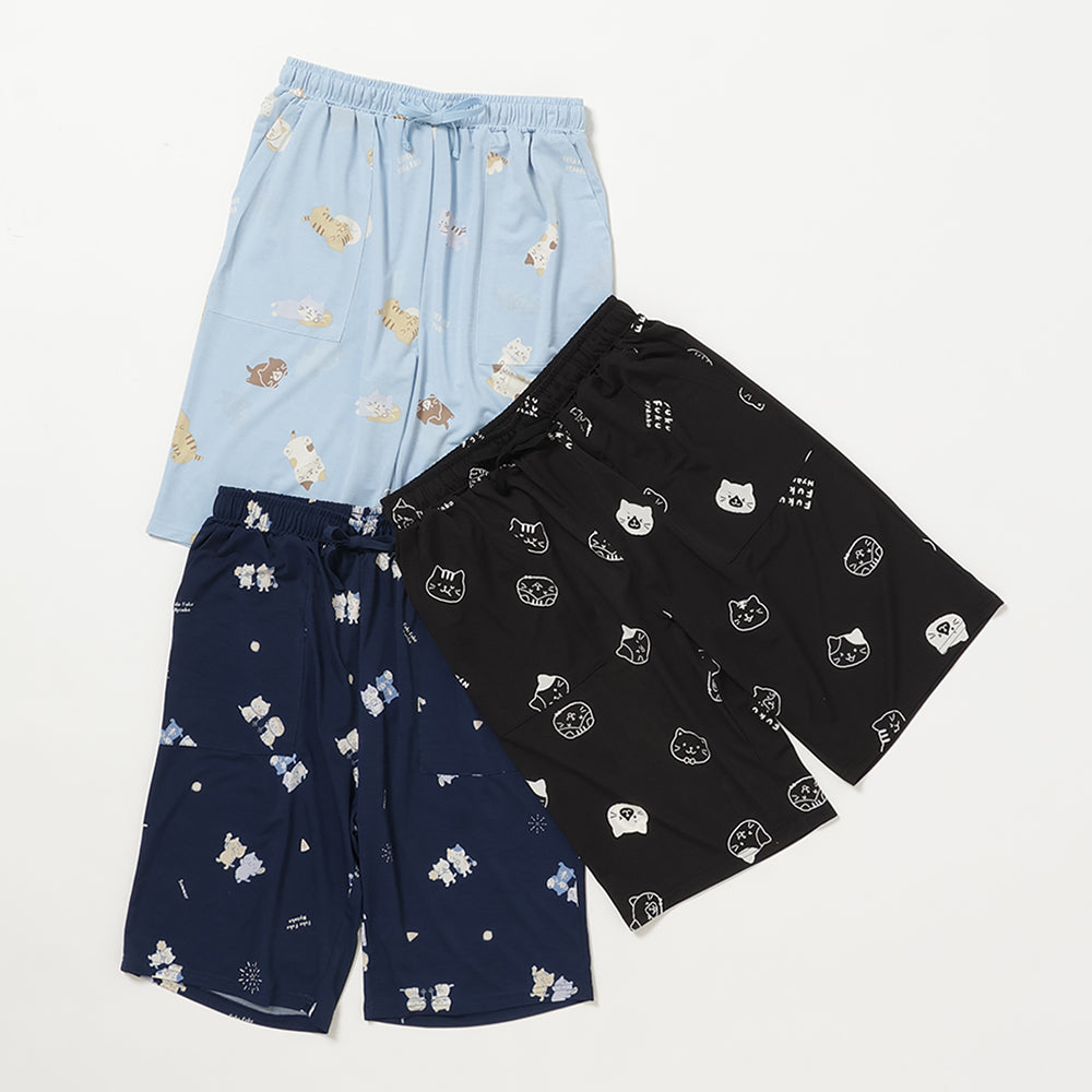 ふくふくにゃんこ ひんにゃり ハーフ パンツ L – HAPiNS online shop
