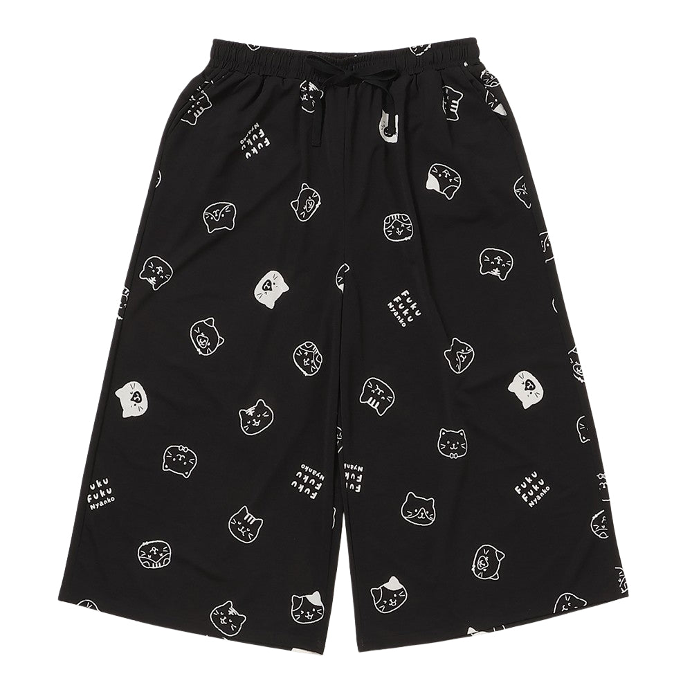 ふくパン ふくふくにゃんこ ひんにゃり 七分丈 パンツ L – HAPiNS online shop